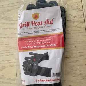 Grill heat aid bbq gloves